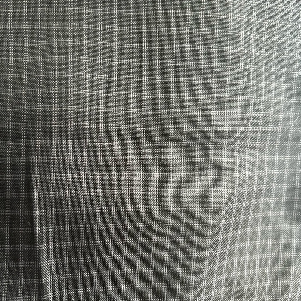Gray Micro-Check Dress Pants - Picture 4 of 4